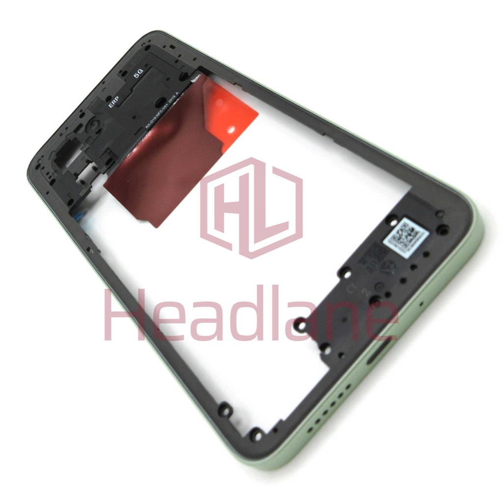 Xiaomi Redmi 15 5G Middle Cover / Chassis - Ripple Green (ERP)