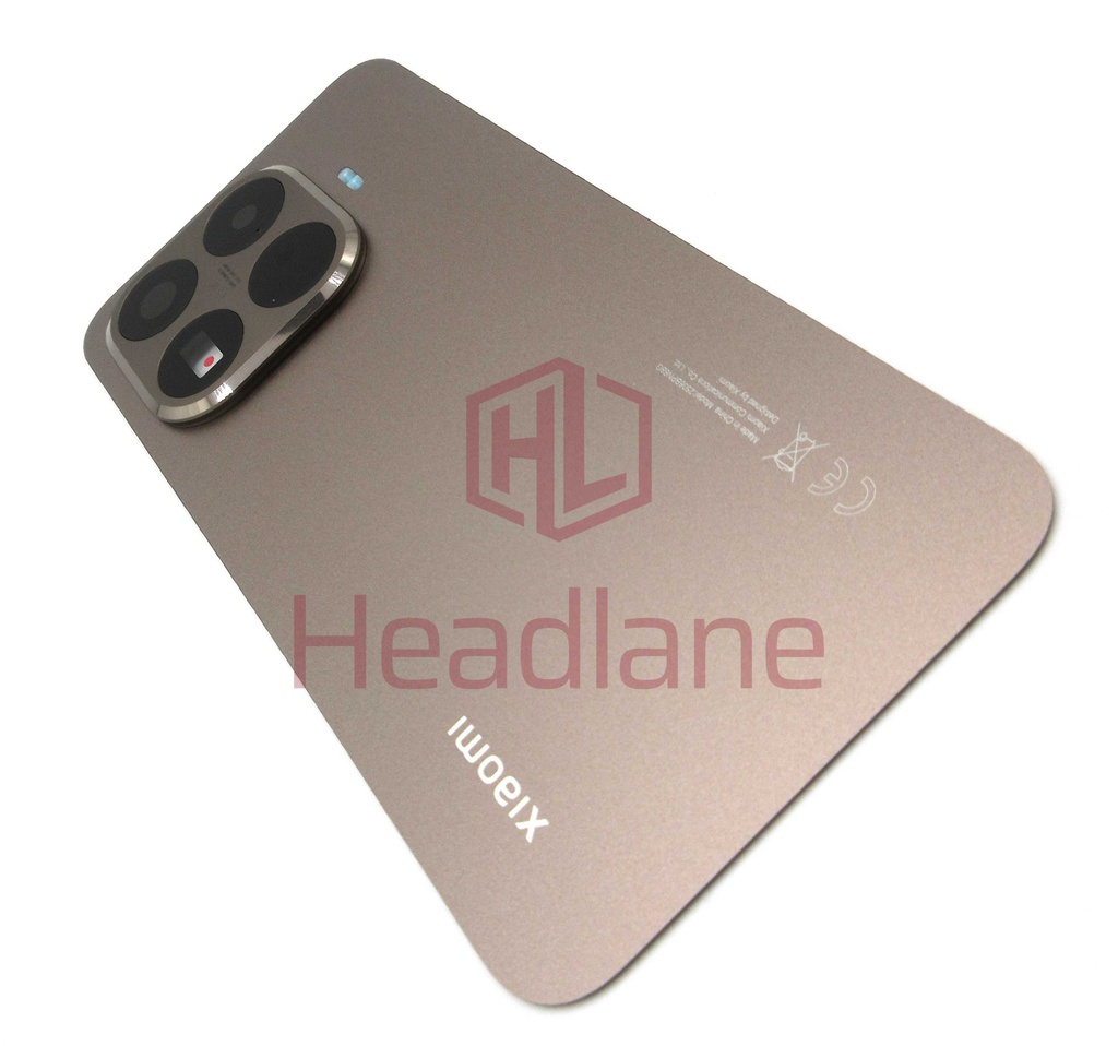 Xiaomi 15T Pro Back / Battery Cover - Mocha Gold