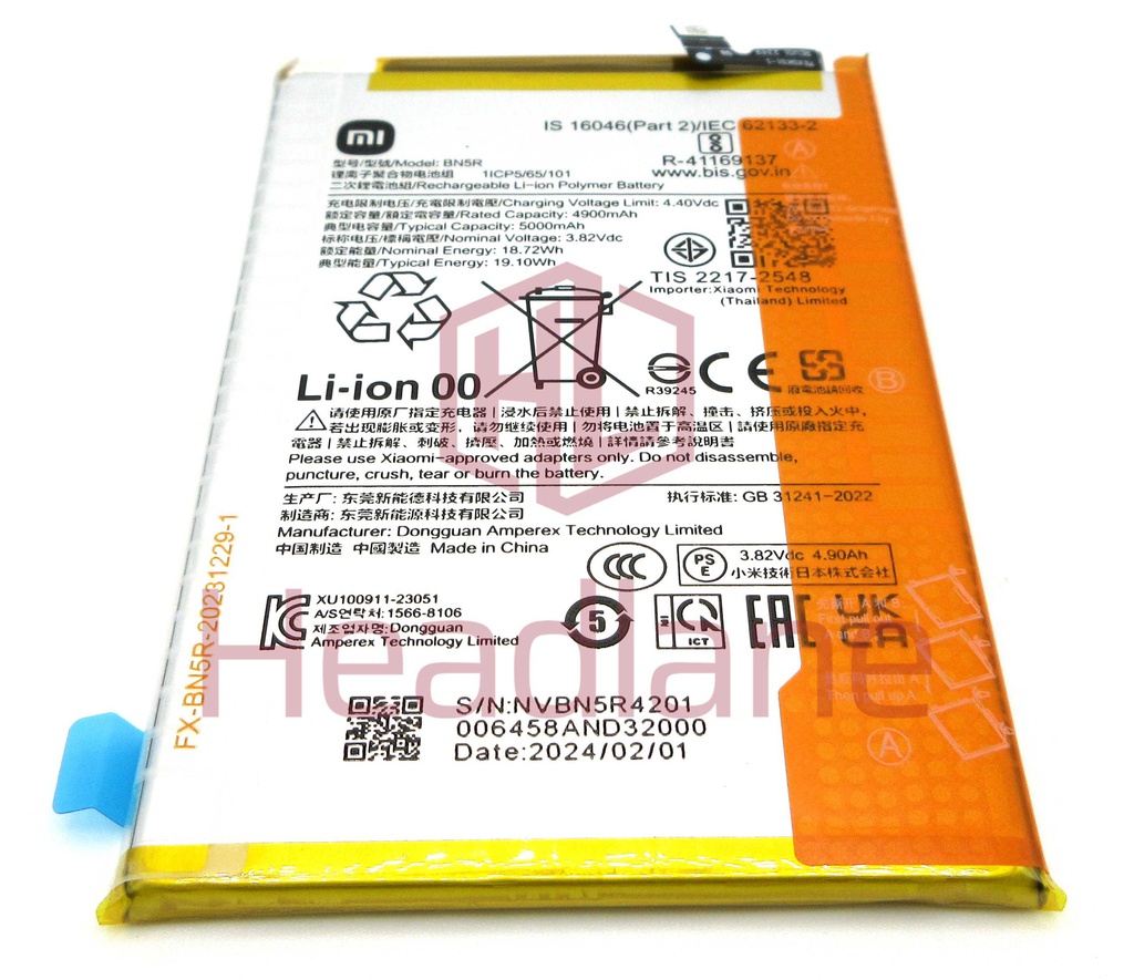 Xiaomi Redmi A3 BN5R 5000mAh Battery