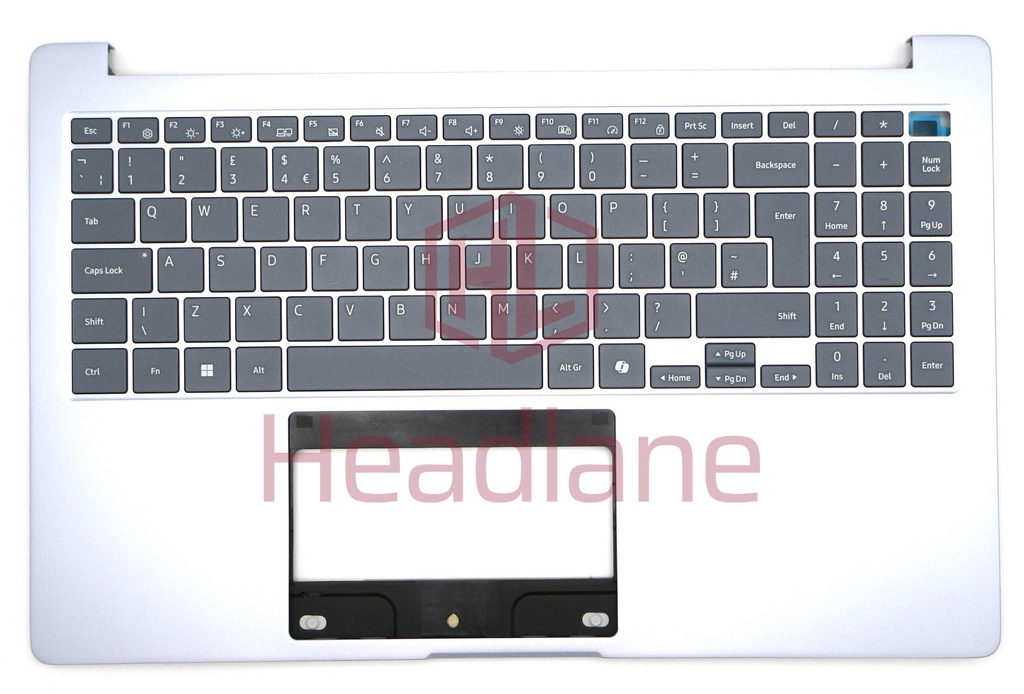 Samsung NP750XQB Galaxy Book4 Edge Top Keyboard Cover - Sapphire Blue (UK QWERTY)