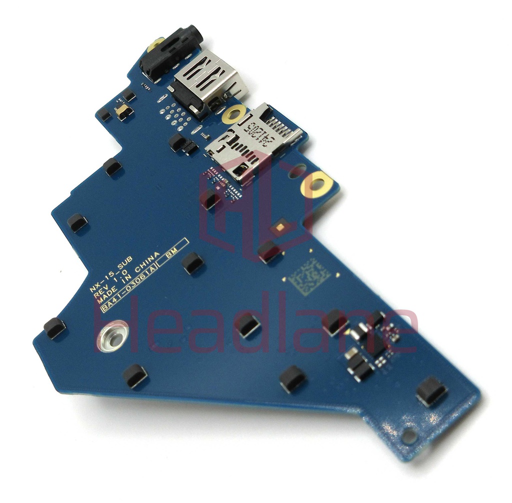 Samsung NP750XQB Galaxy Book4 Edge Top USB / Headphone Jack / MicroSD Board