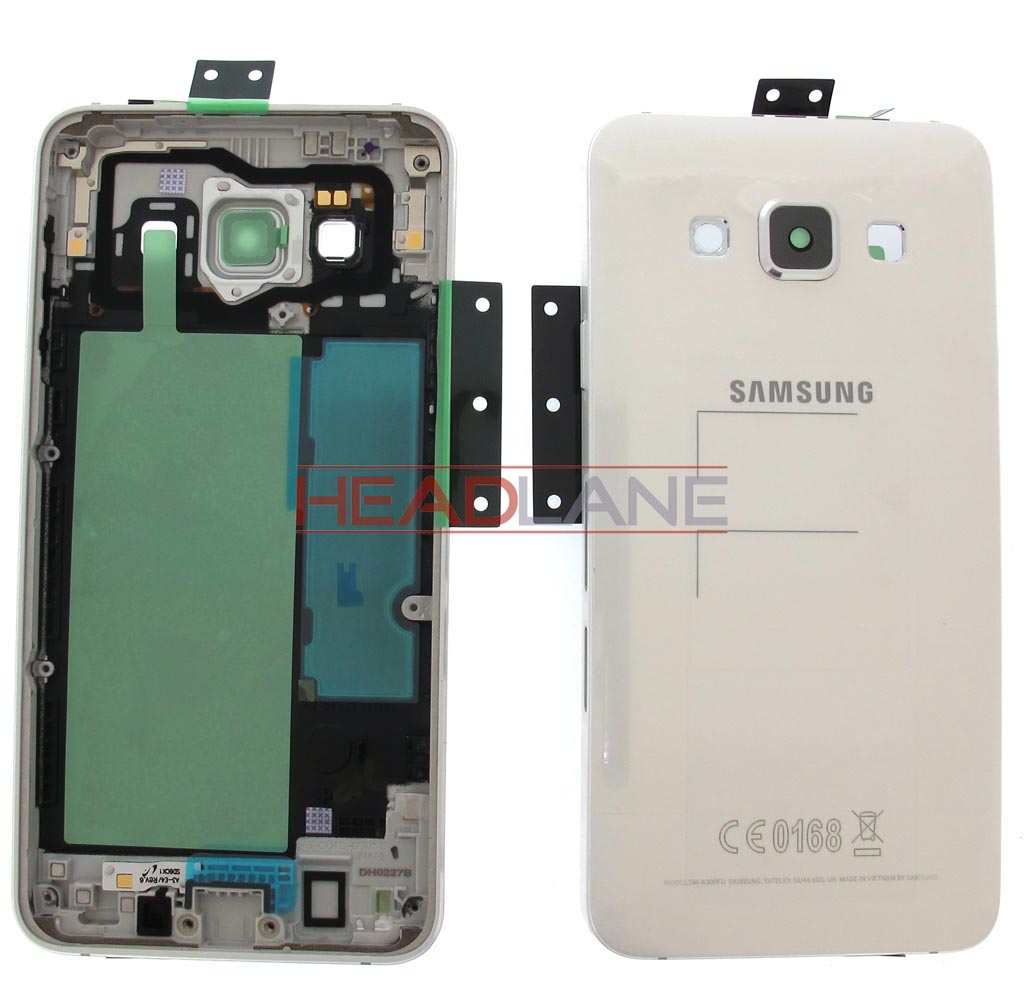 Samsung SM-A300 Galaxy A3 Middle Cover / Chassis - White