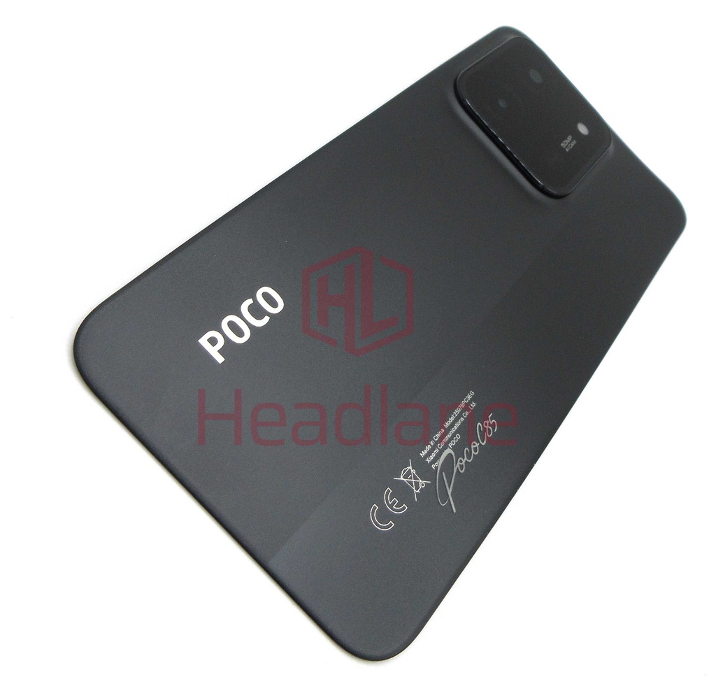 Xiaomi Poco C85 Back / Battery Cover - Black
