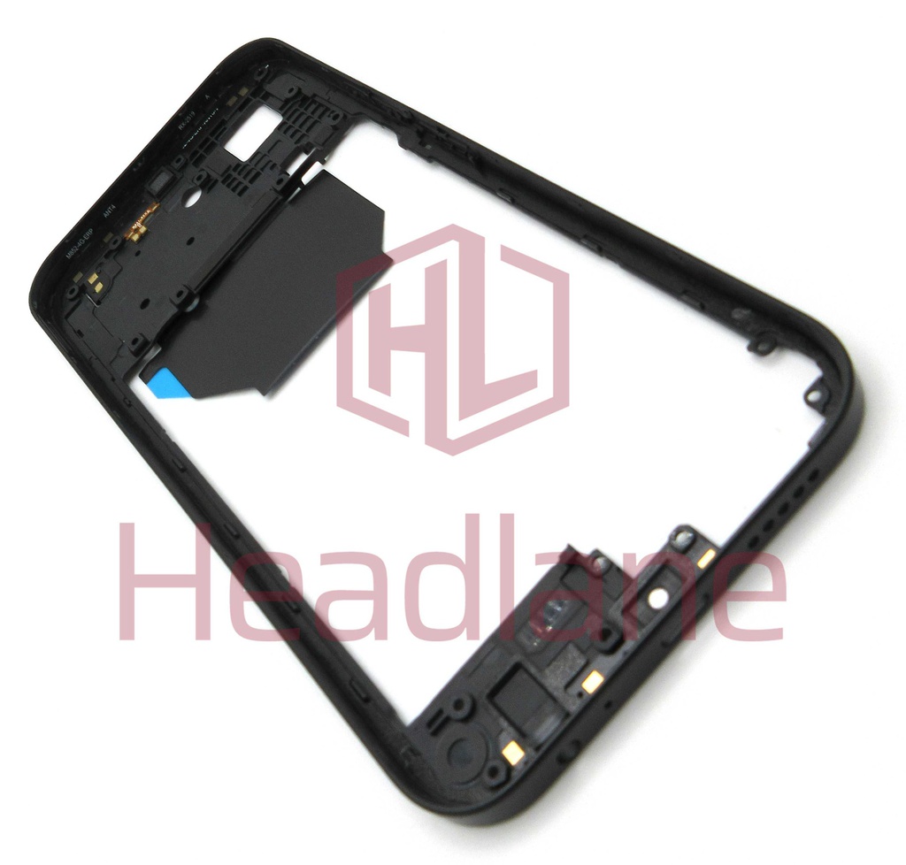 Xiaomi Poco C85 Middle Cover / Chassis - Black (ERP)