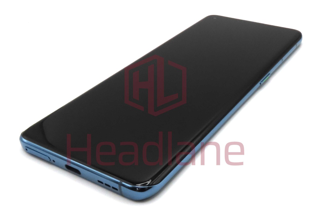 Oppo CPH2173 Find X3 Pro LCD Display / Screen + Touch - Blue
