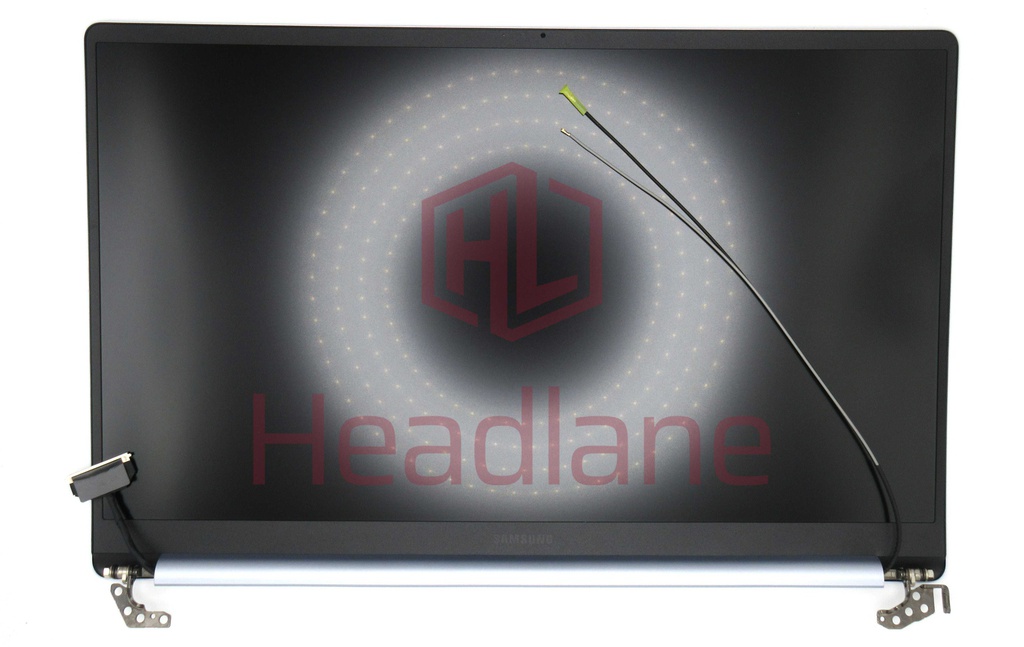 Samsung NP755XRA Galaxy Book5 Edge 5G LCD Display / Screen + Lid + Hinge Assembly - Sapphire Blue