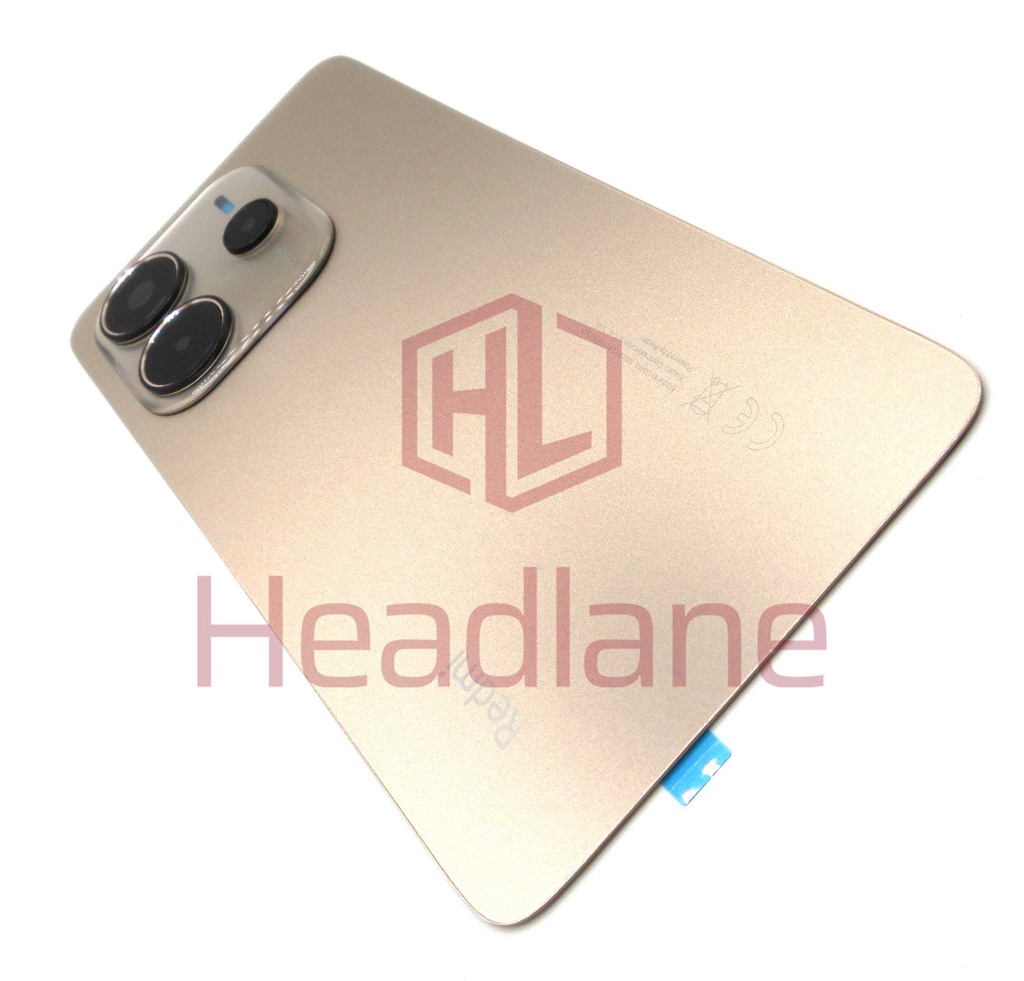 Xiaomi Redmi Note 14 NFC Back / Battery Cover - Gold