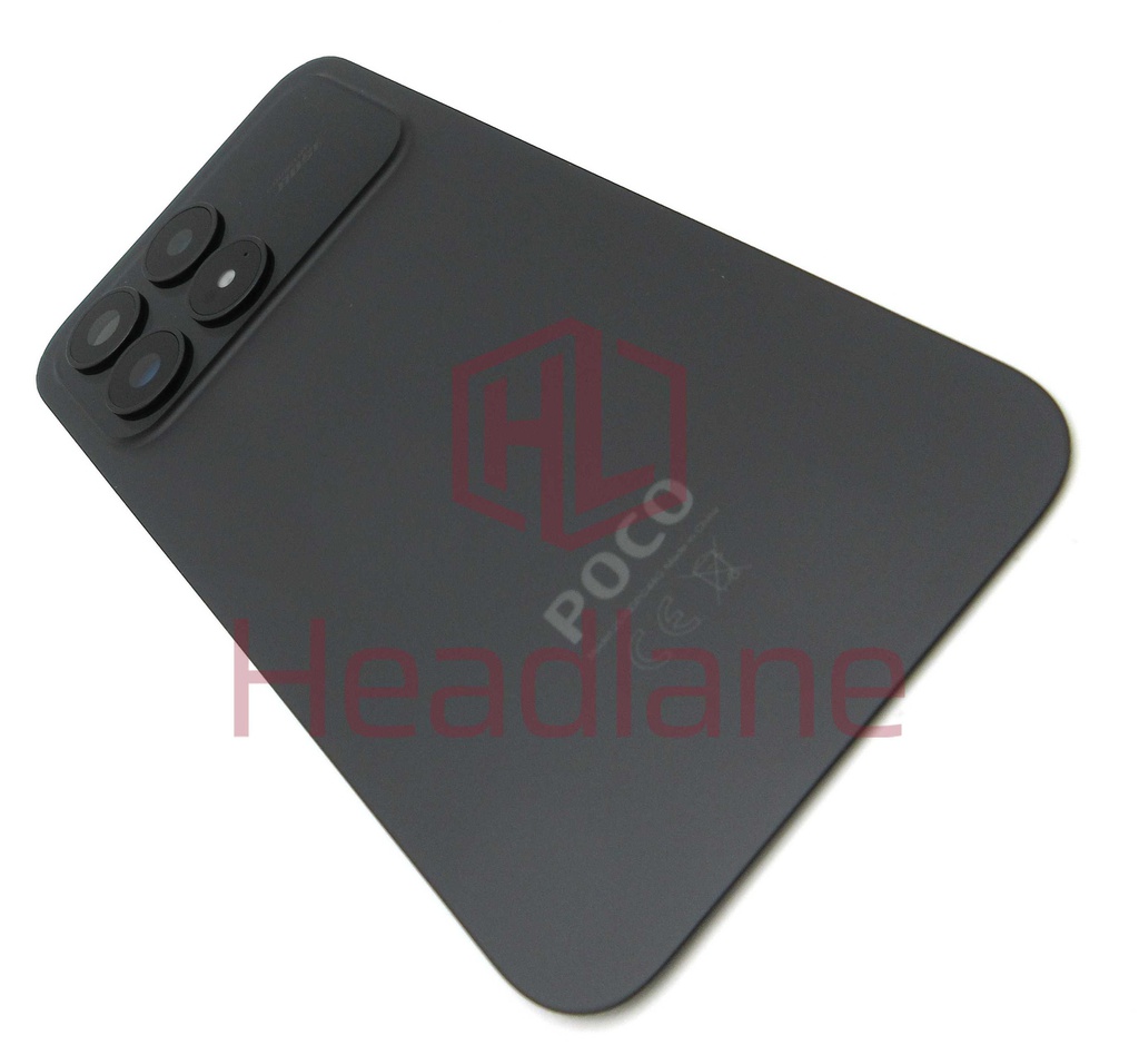 Xiaomi Poco F8 Pro Back / Battery Cover - Black