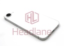 Apple iPhone 16e Back / Battery Cover + Small Parts - White (Grade B)