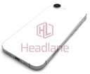 Apple iPhone 16e Back / Battery Cover + Small Parts - White (Grade A)