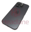 Apple iPhone 16 Pro Back / Battery Cover + Small Parts - Black Titanium (Grade B)