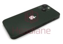 Apple iPhone 13 Mini Back / Battery Cover + Small Parts - Green (Pulled - Grade B)