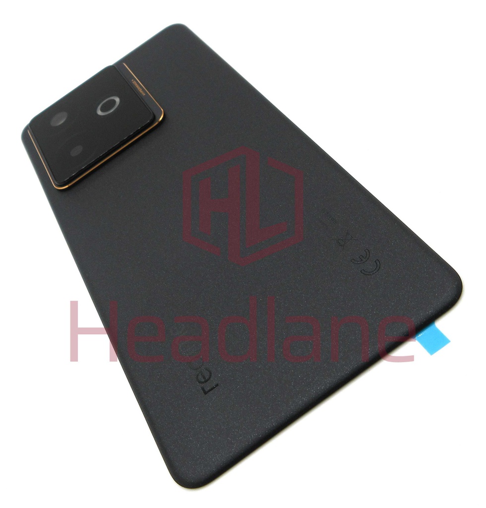 Realme RMX5085 GT 7T Back / Battery Cover - IceSense Black