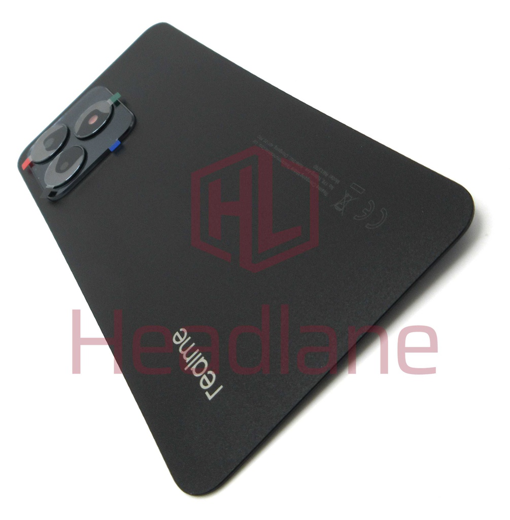 Realme RMX3760 C53 Back / Battery Cover - Mighty Black