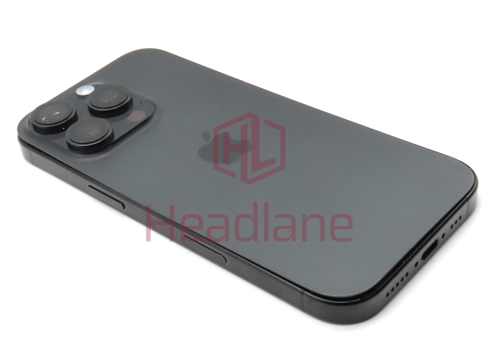 Apple iPhone 16 Pro Back / Battery Cover + Small Parts - Natural Titanium (Grade A) (No Camera)