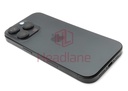 Apple iPhone 16 Pro Back / Battery Cover + Small Parts - Natural Titanium (Grade A) (No Camera)
