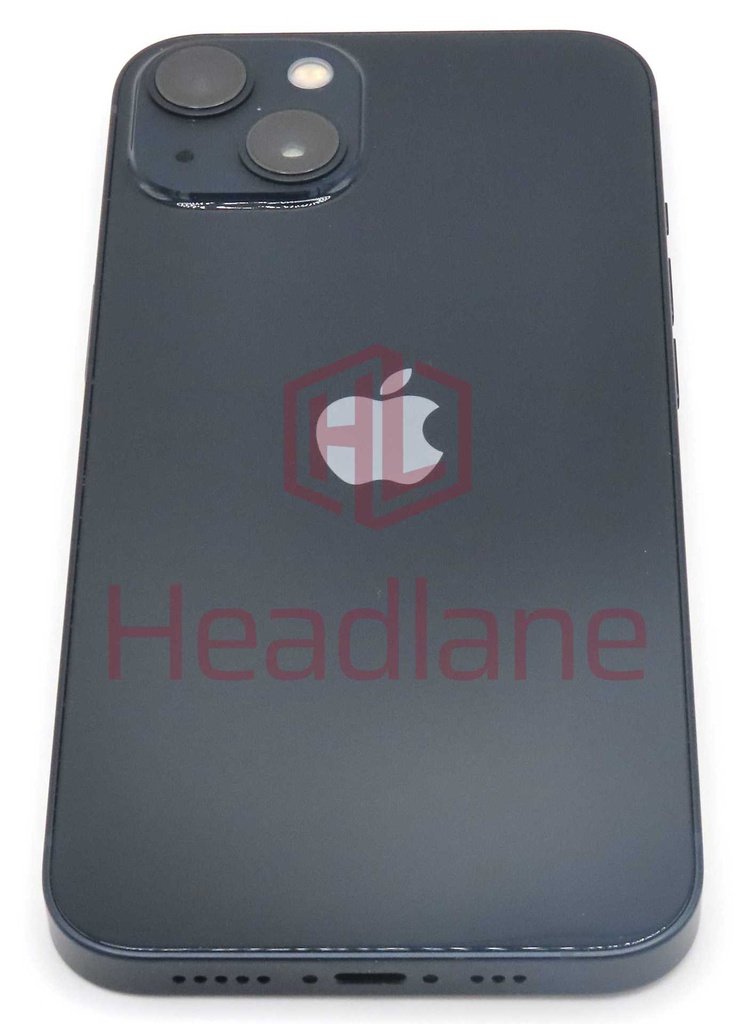 iPhone 13 Back / Battery Cover + Small Parts - Black (Pulled - Grade C)