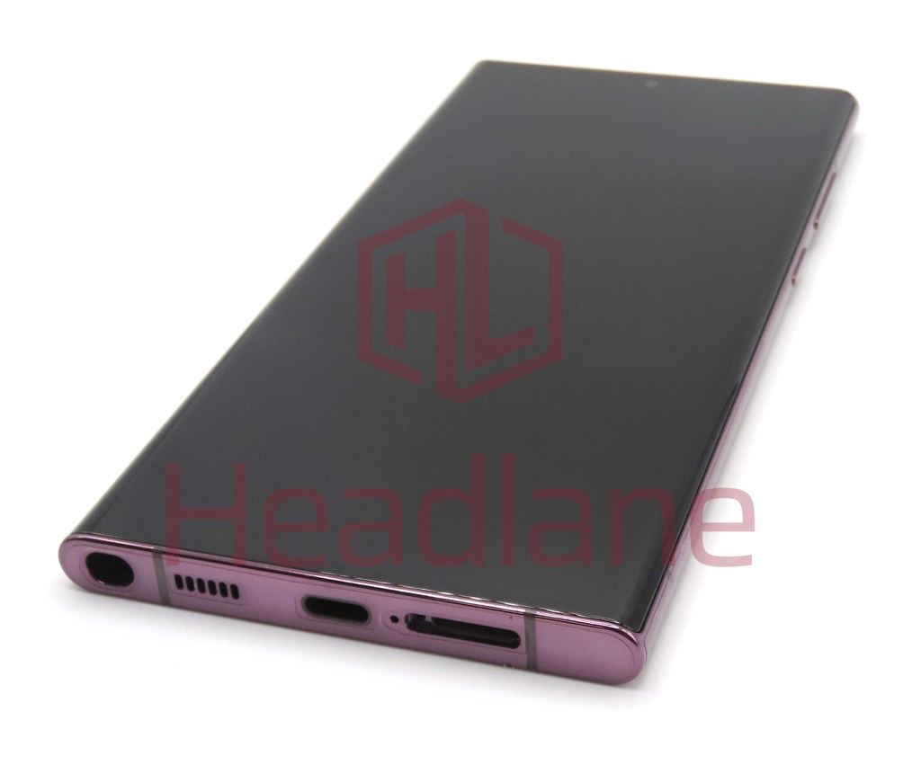 Samsung SM-S908 Galaxy S22 Ultra LCD Display / Screen + Touch - Burgundy (Pulled - Grade A)
