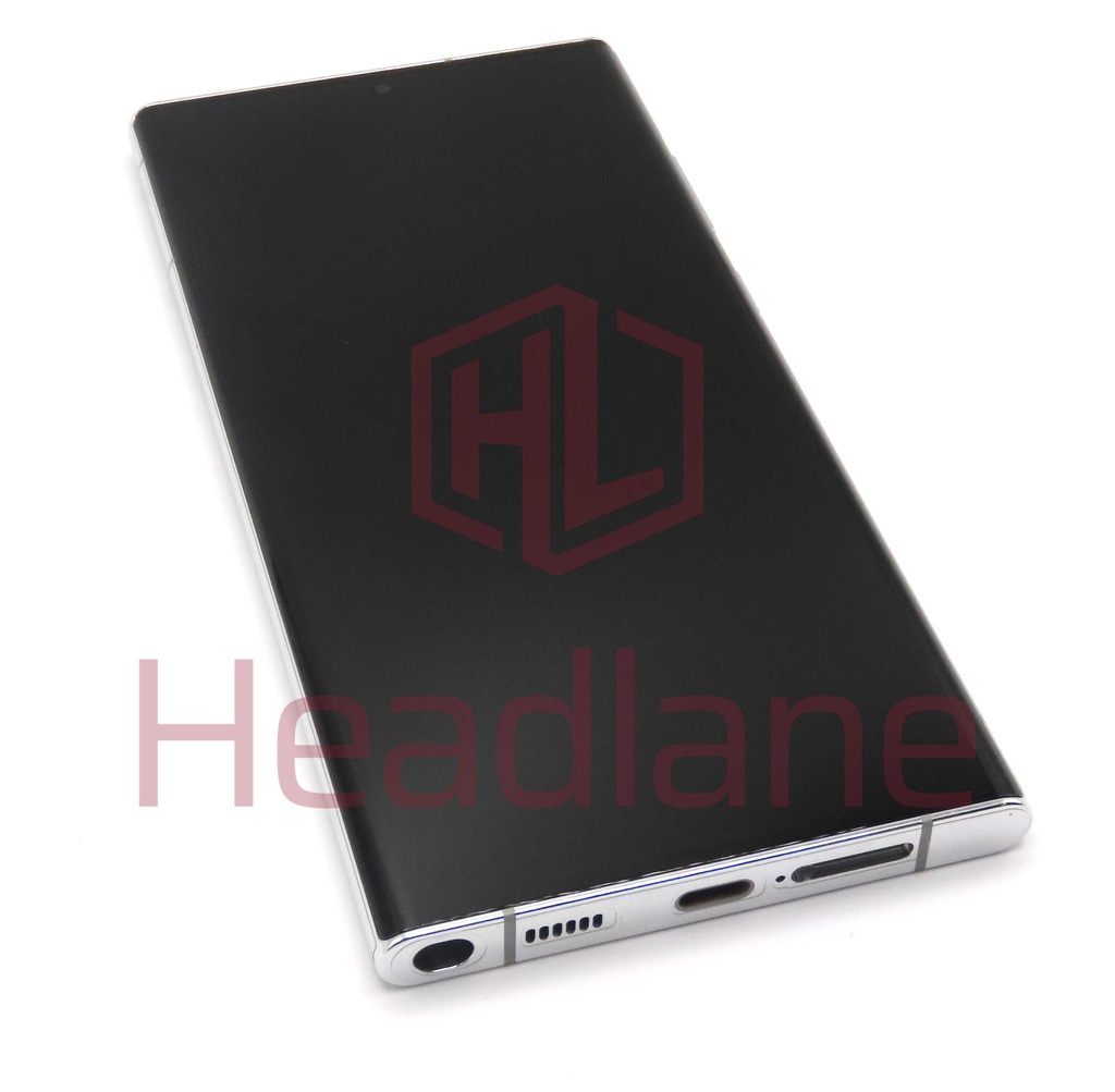 Samsung SM-S908 Galaxy S22 Ultra LCD Display / Screen + Touch - Phantom White (Pulled - Grade A)