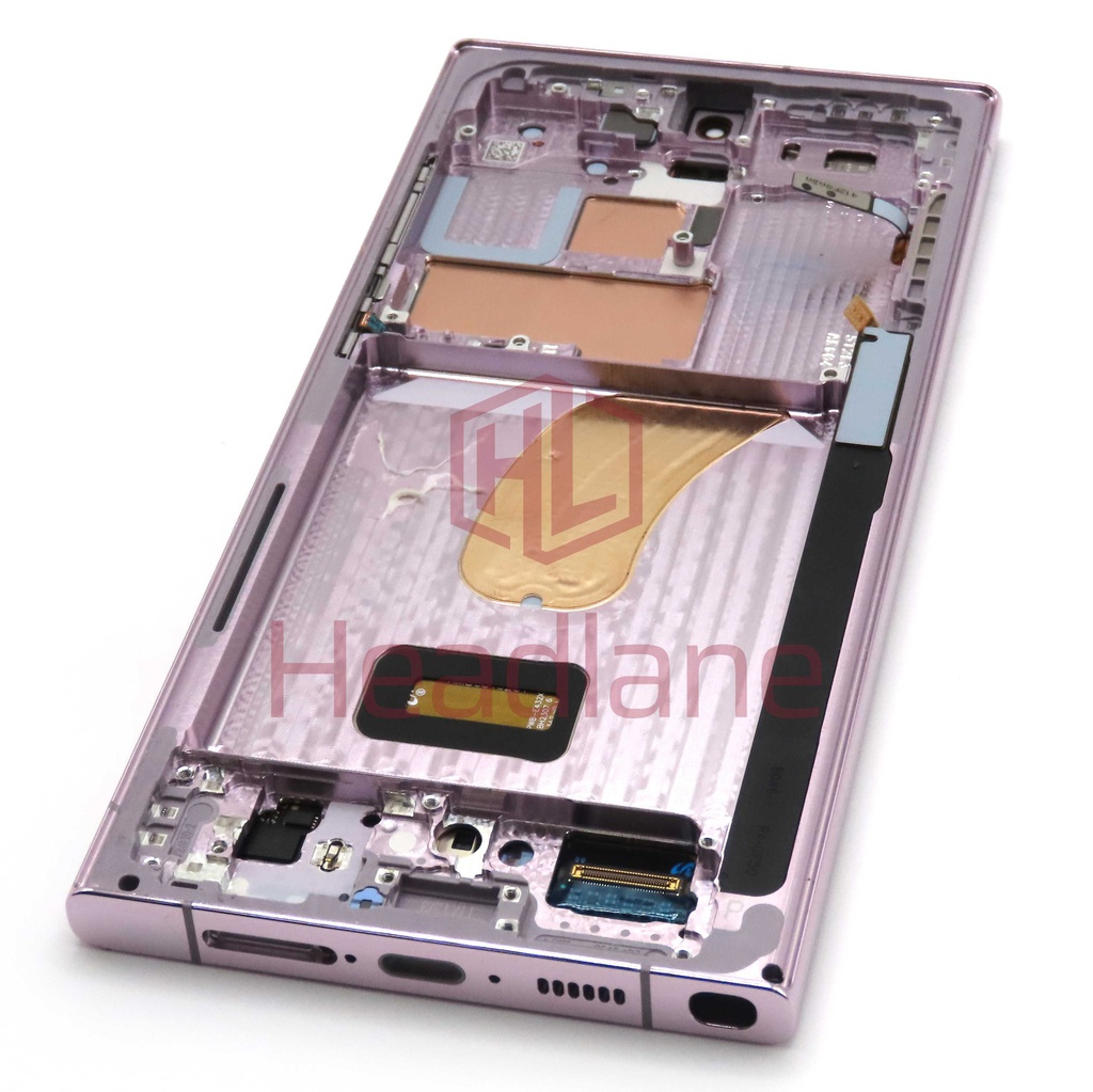 Samsung SM-S918 Galaxy S23 Ultra LCD Display / Screen + Touch - Lavender (Pulled - Grade B)