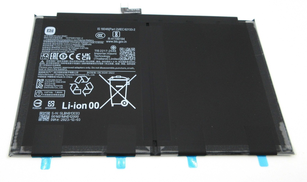 Xiaomi Redmi Pad SE BN81 8000mAh Battery