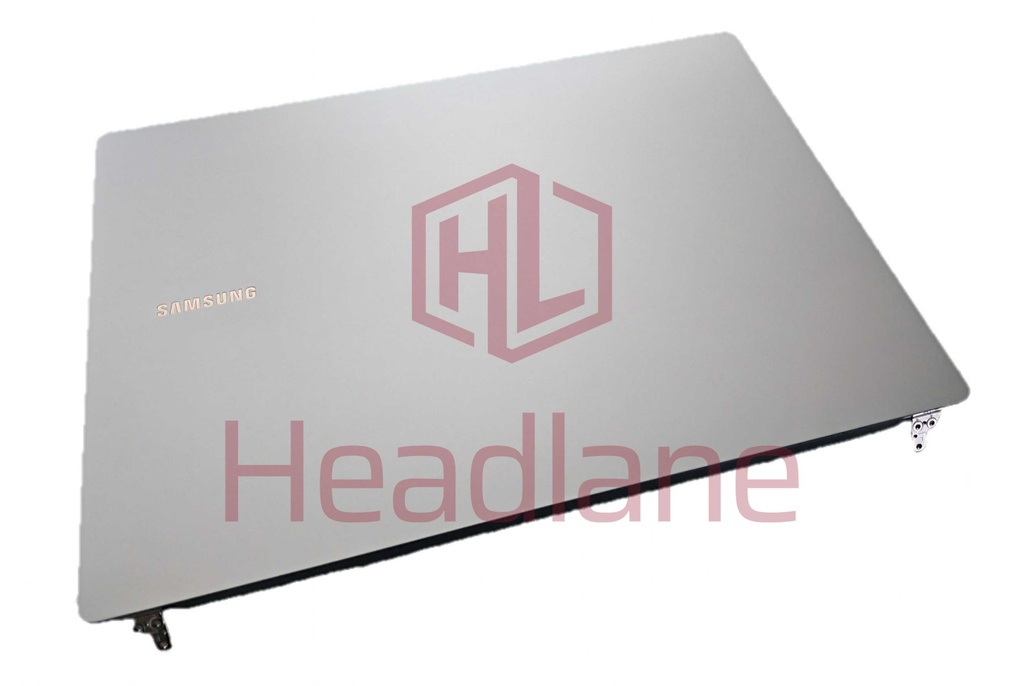 Samsung NP960XGK Galaxy Book4 Pro 16" LCD Display / Screen + Lid + Hinge Assembly - Silver