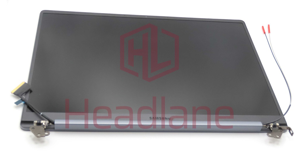 Samsung NP740VJG Galaxy Book6 14" LCD Display / Screen + Lid + Hinge Assembly - Grey