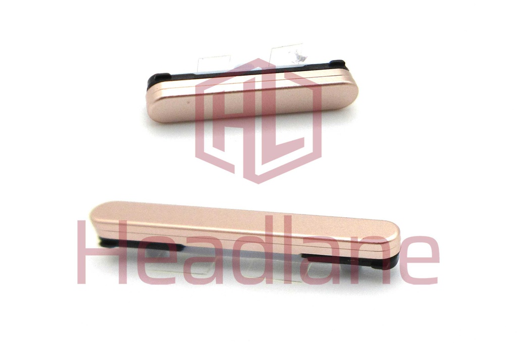 Samsung SM-S942 S947 Galaxy S26 / S26+ / Plus Volume Button / Key  + Power Button / Key Set - Pink Gold