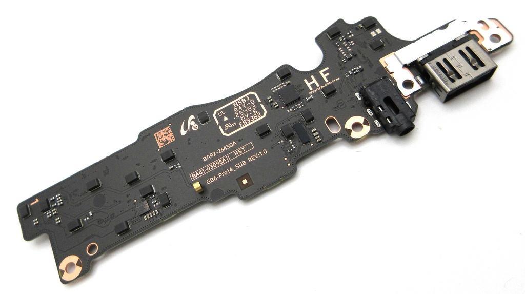 Samsung NP940XJG Galaxy Book6 Pro 14" Top USB / Headphone Jack Board