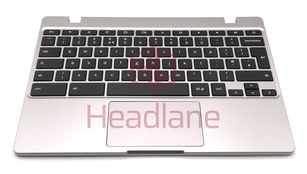 Samsung XE310XBA Chromebook 4 11.6" Top Cover + Keyboard (UK QWERTY)