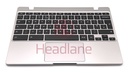 Samsung XE310XBA Chromebook 4 11.6" Top Cover + Keyboard (UK QWERTY)