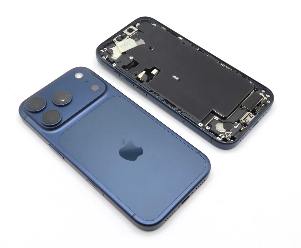 Apple iPhone 17 Pro Back / Battery Cover + Small Parts - Deep Blue (Pulled - Grade A)