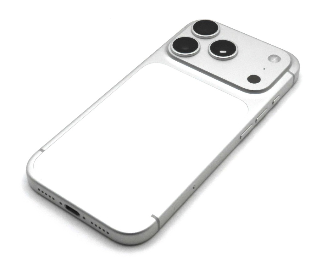Apple iPhone 17 Pro Back / Battery Cover + Small Parts - Silver (Pulled - Grade B)