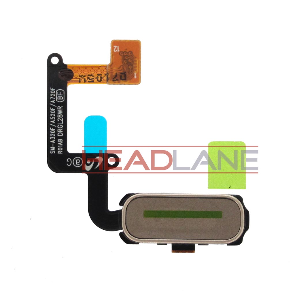 Samsung SM-A320 Galaxy A3 (2017) Home Key Flex - Gold