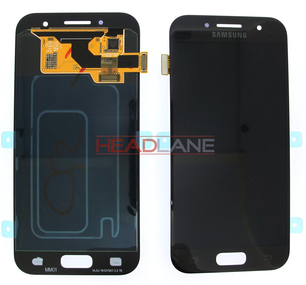 Samsung SM-A320 Galaxy A3 (2017) LCD Display / Screen + Touch - Black