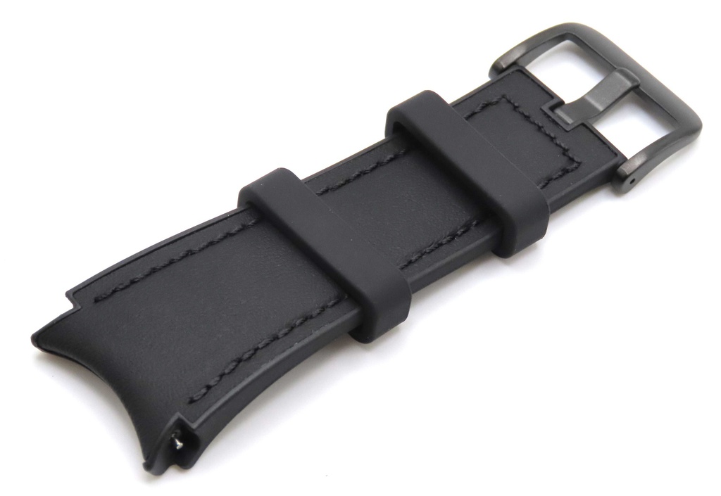 Samsung SM-R950 R955 R960 R965 Galaxy Watch6 Classic 43mm 46mm (BT/LTE) Buckle Strap (Small) - Black