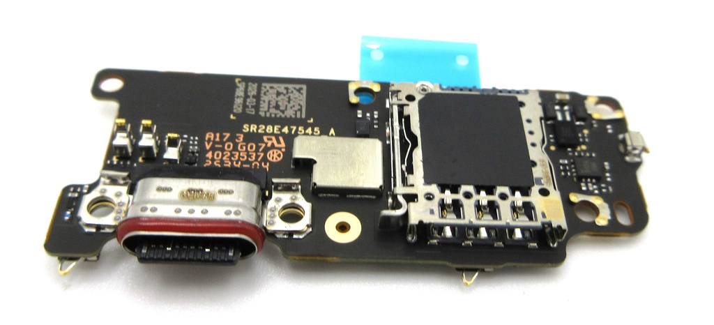 Motorola XT2655-1 Razr 70 Ultra SIM Card Reader + Charging Port Flex