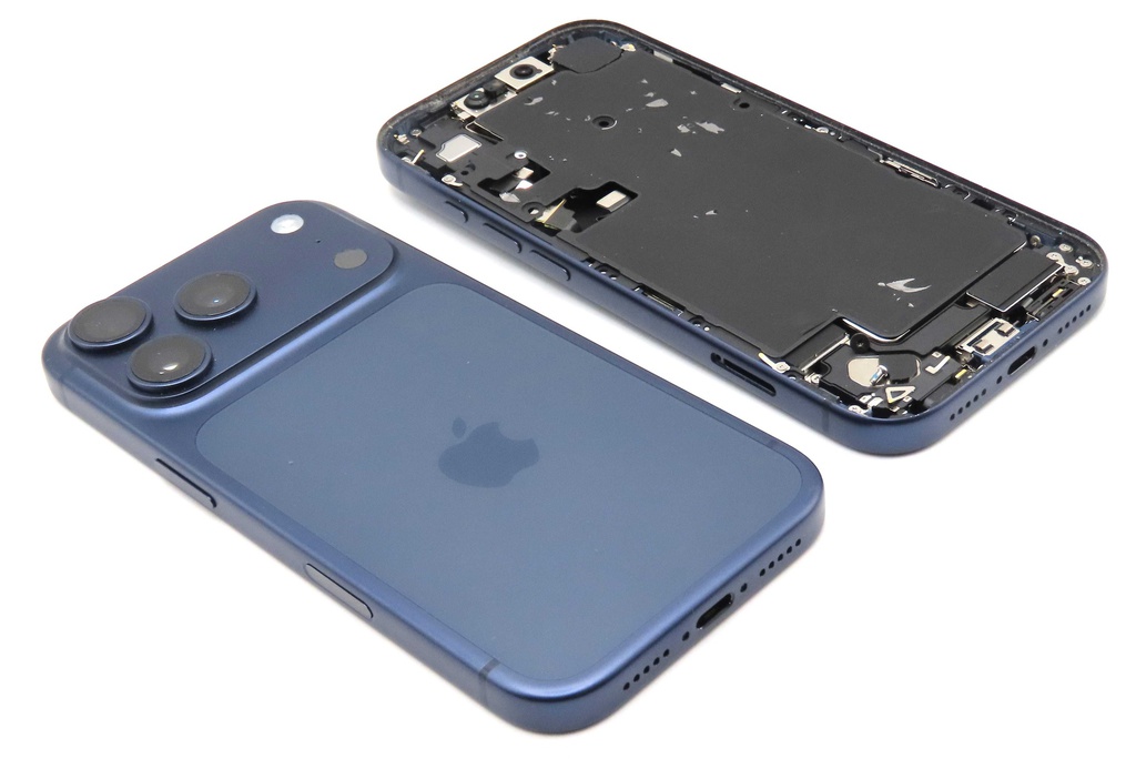 Apple iPhone 17 Pro Back / Battery Cover + Small Parts - Deep Blue (Pulled - Grade B)