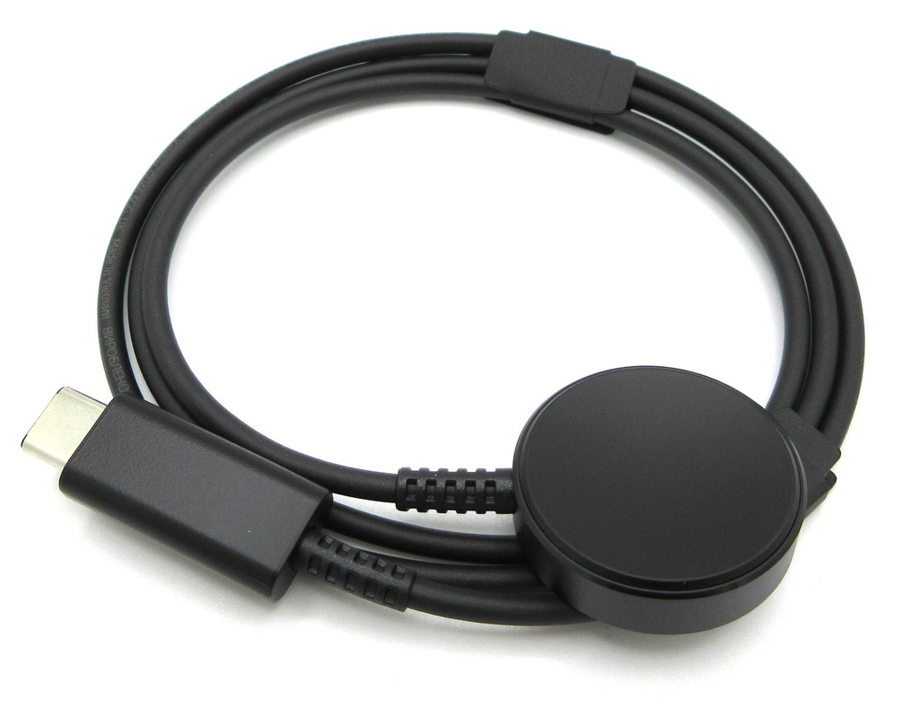 Samsung SM-L320 L325 L330 L335 L340 L345 L350 L355 Galaxy Watch8 Watch 9 40mm / 44mm (WiFi / Bluetooth / 4G) USB-C Charger (Cable Only) - Black