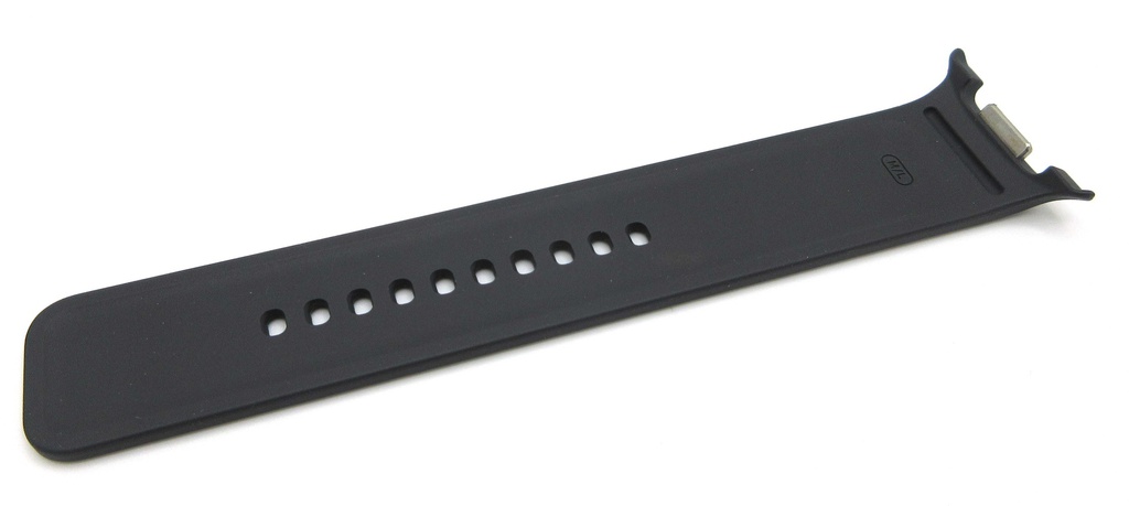 Samsung SM-L350 L355 Galaxy Watch9 44mm (LTE / Bluetooth)  Sport Band Strap (Hole Side Only) (Medium / Large) - Black