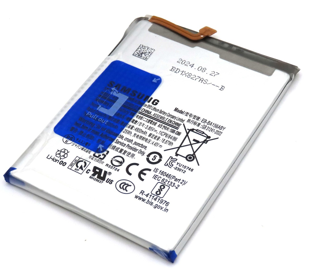 Samsung SM-A155 A156 Galaxy A15 4G / 5G EB-BA156ABY 4900mAh Internal Battery (Pulled)