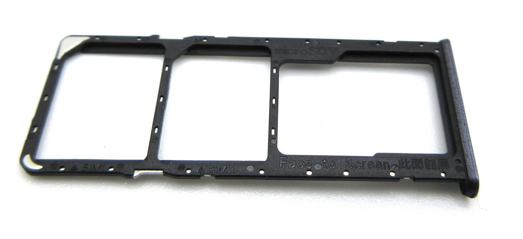 Realme RMX3933 Note 60 SIM Card Tray - Marble Black