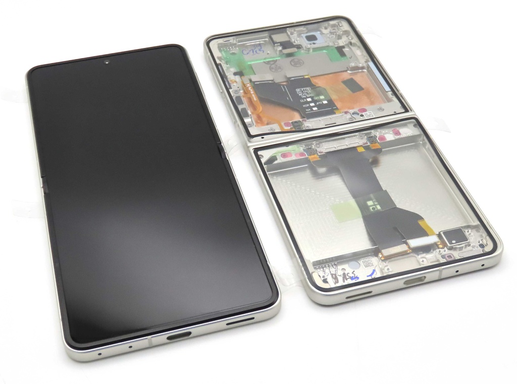 Samsung SM-F776 Galaxy Z Flip8 Main / Inner LCD Display / Screen + Touch - Cream