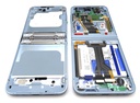 Samsung SM-F741 Galaxy Z Flip6 5G Display Frame + Battery Assembly -  Blue