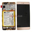 Huawei P9 LCD Display / Screen + Touch + Battery Assembly - Gold