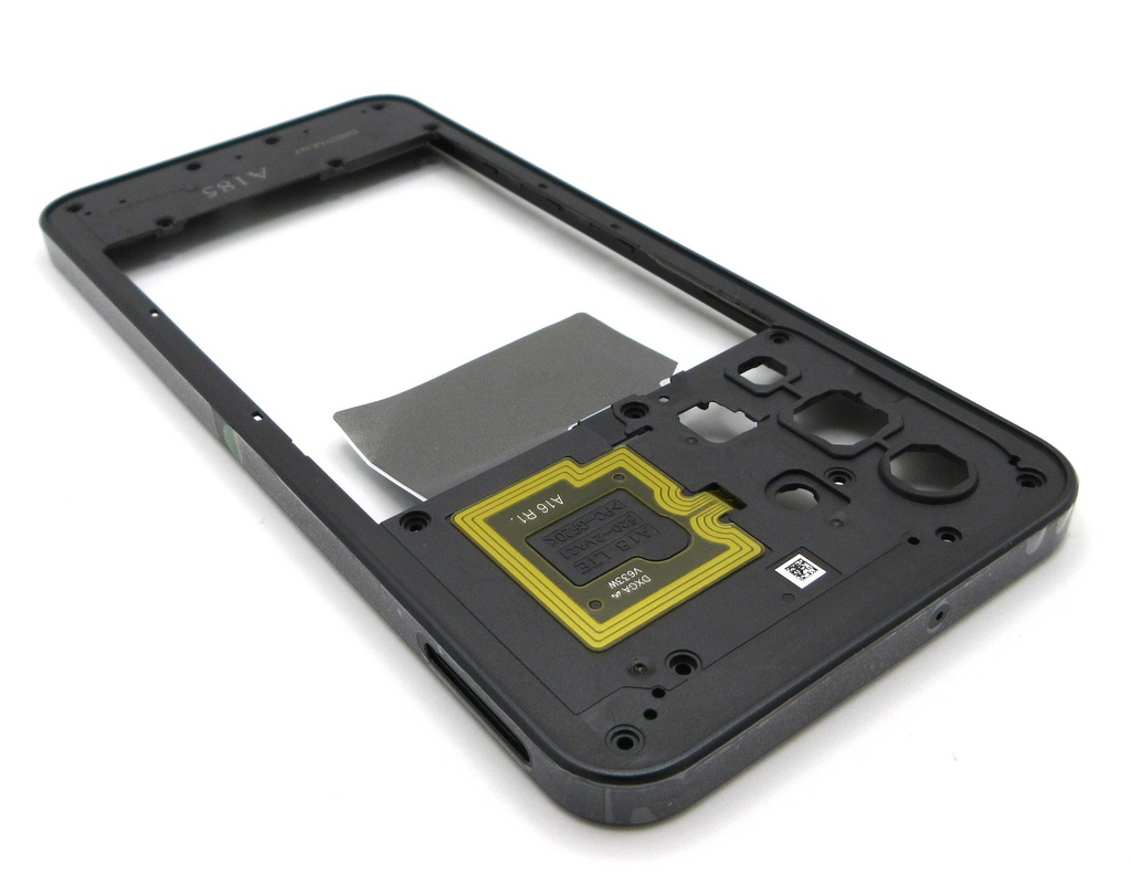 Samsung SM-A185 Galaxy A18 4G Middle Cover / Chassis - Black