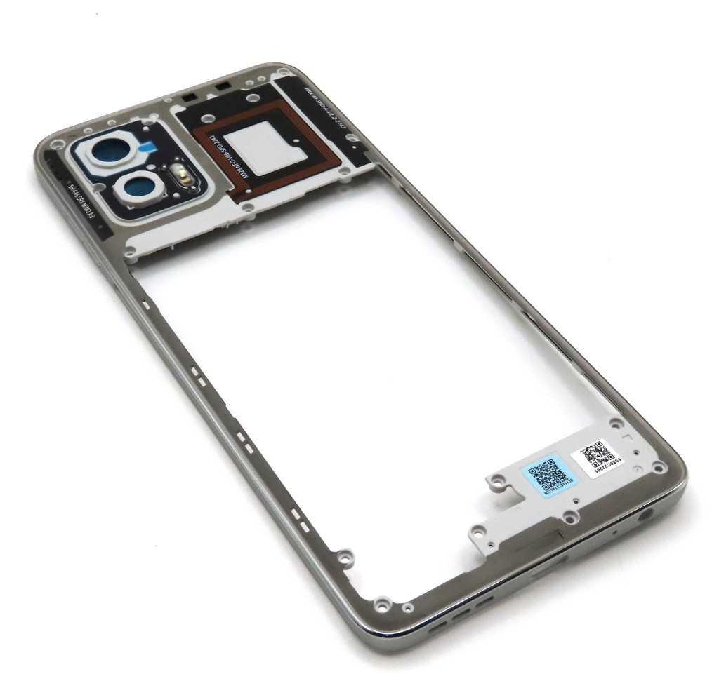 Motorola XT2237 Moto G73 5G Middle Cover / Chassis - Lucent White