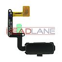 Samsung SM-A520 Galaxy A5 (2017) Home Key Assembly - Black