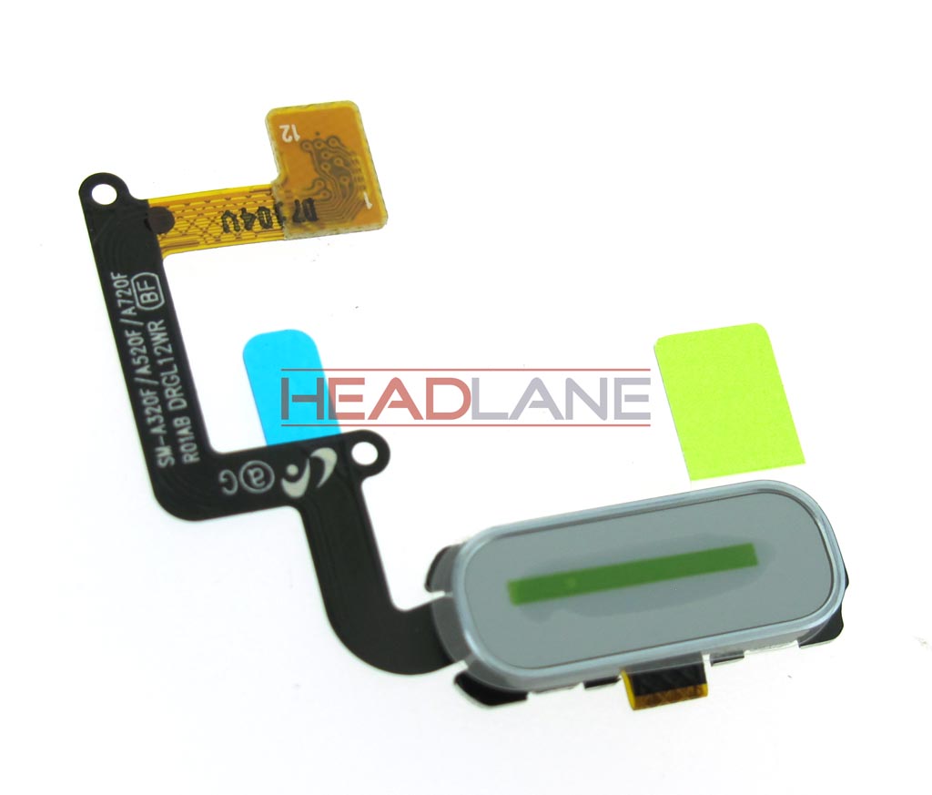 Samsung SM-A520 Galaxy A5 (2017) Home Key Assembly - Blue