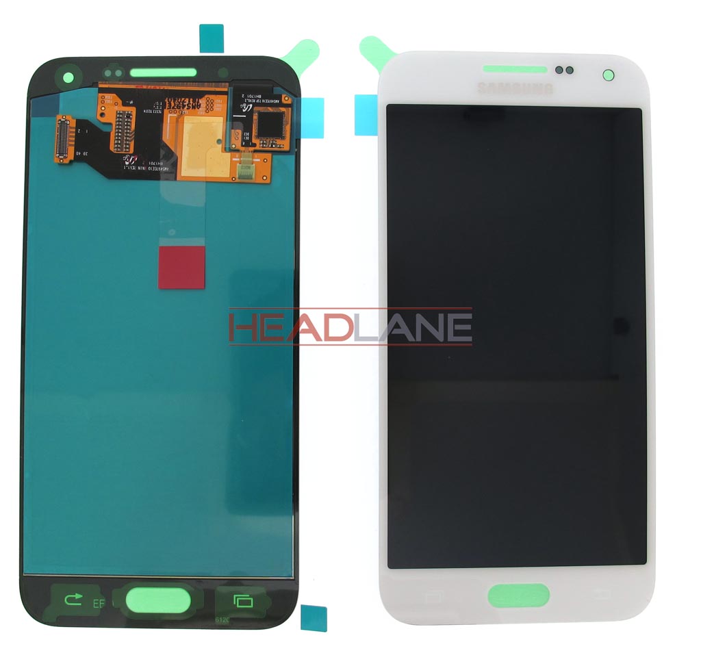 Samsung SM-E500 Galaxy E5 LCD Display / Screen + Touch - White